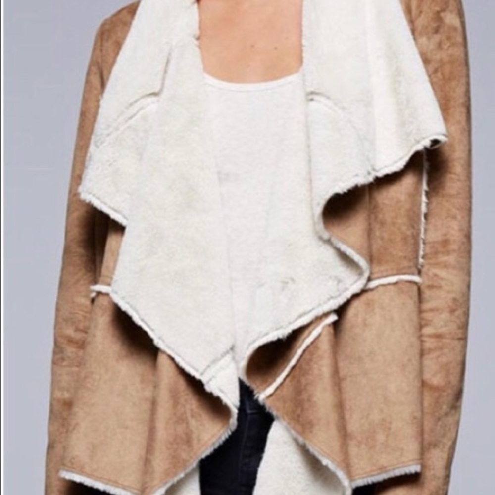 Lovestitch Suede Faux Jacket Medium